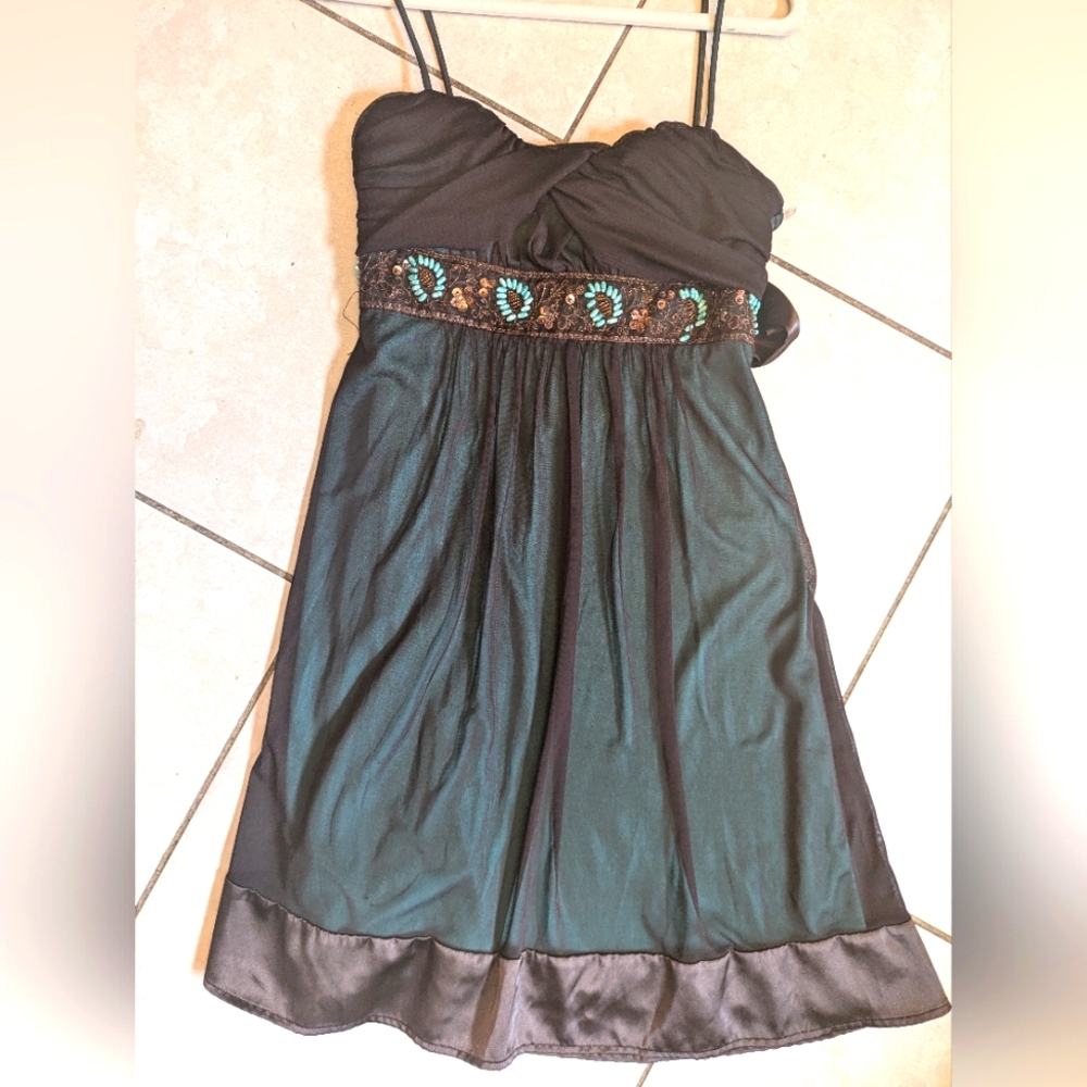 90s /Y2K Milkmaid Style Club Mini Dress Tunic